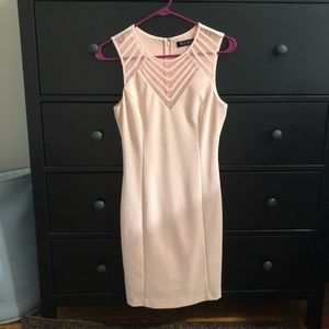 Guess pale pink mini dress